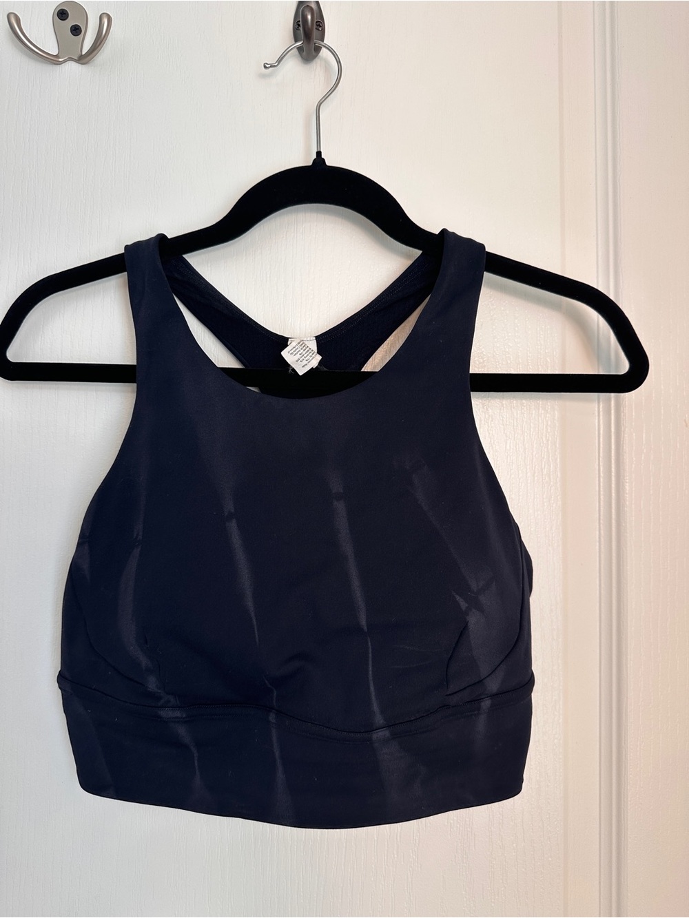 Lululemon High Neck Racerback Sports Bra Navy Size 10